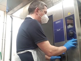 Honart Service Technician providing onsite maintenance