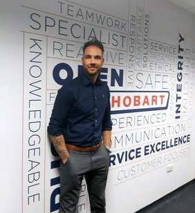 Andi Coles - the new Operations Manager for HOBART Service
